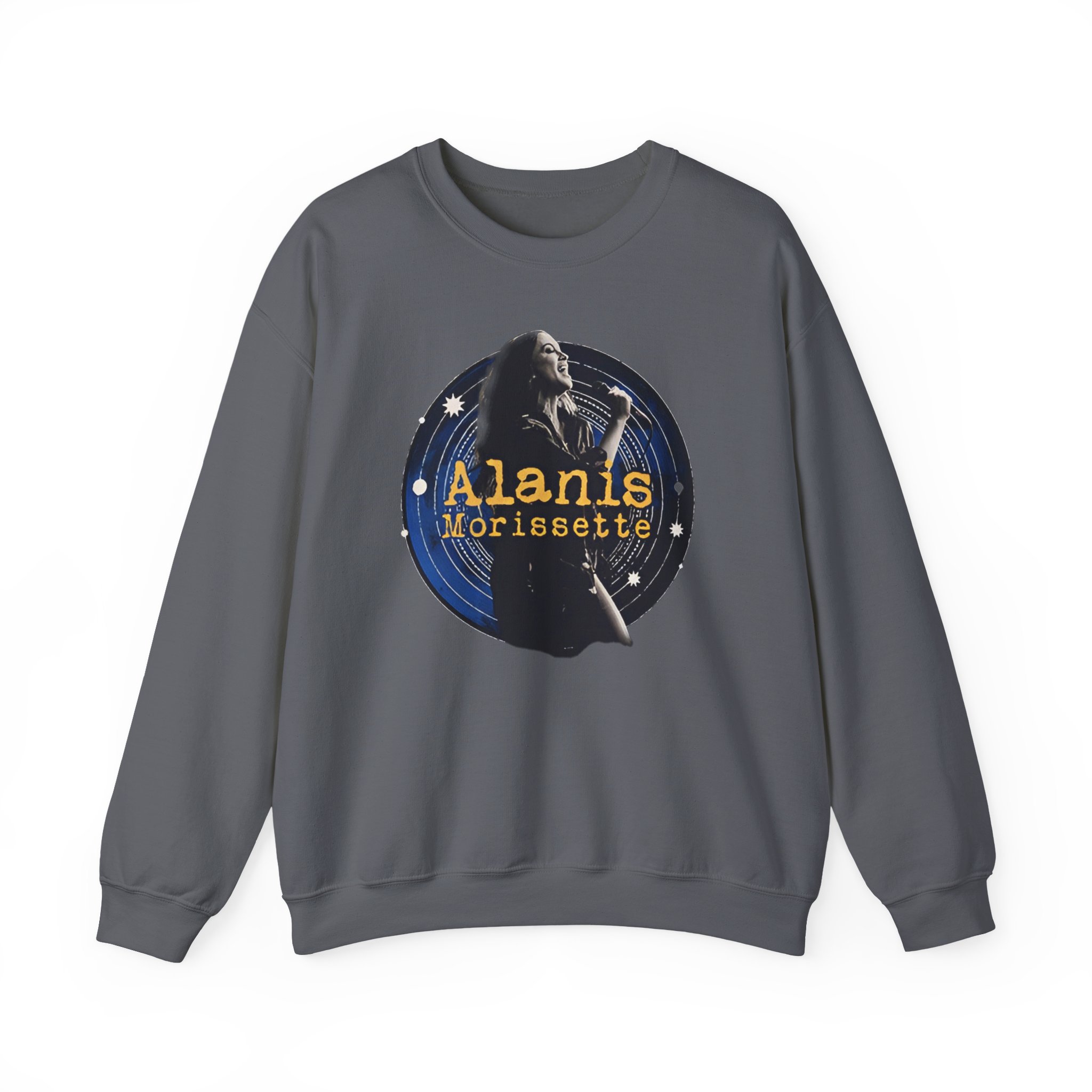Alanis Morissette Unisex Heavy Blend Crewneck Sweatshirt