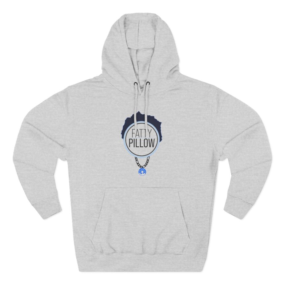 Fattypillow Three-Panel Fleece Hoodie