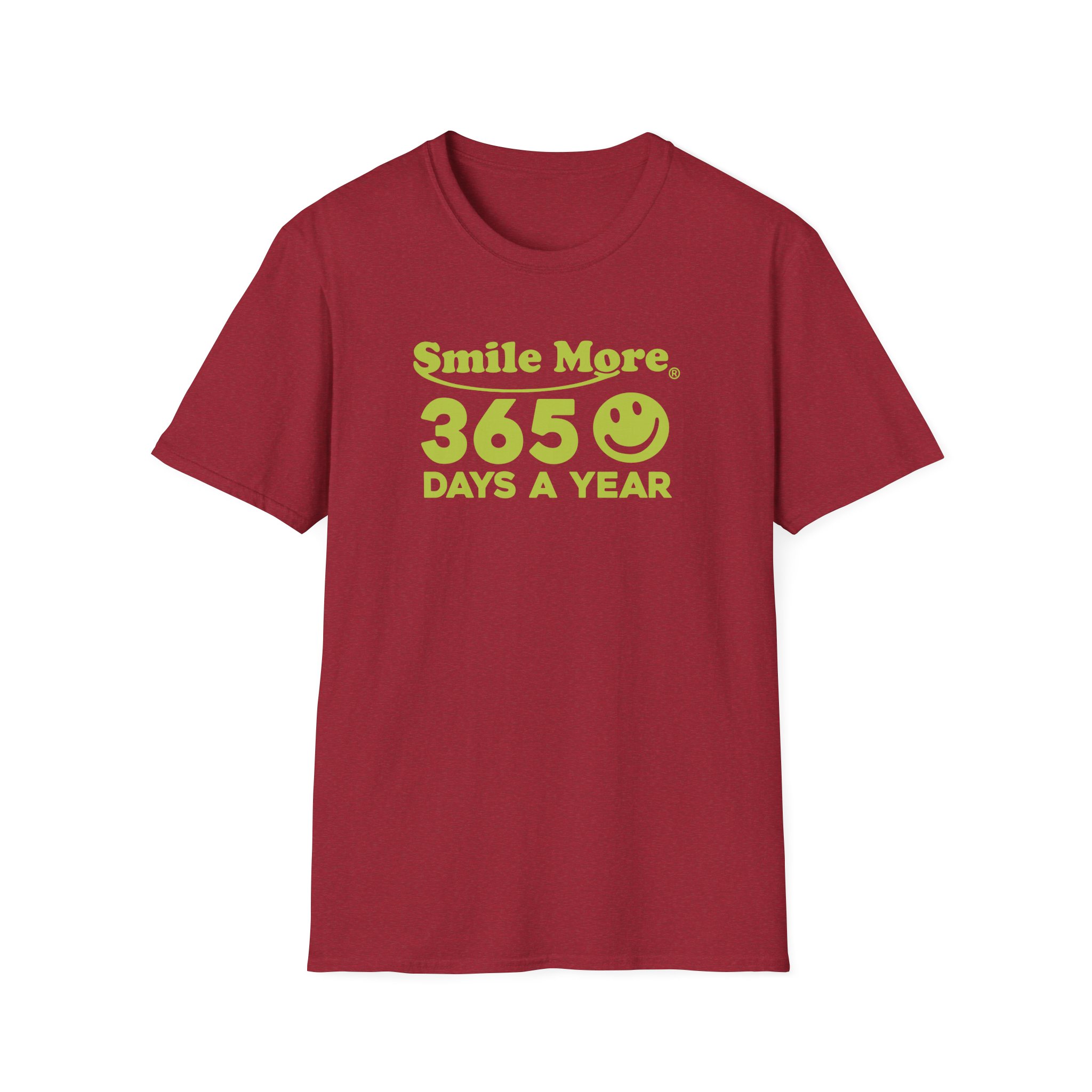 Roman Atwood Smile More 365 Unisex Softstyle T-Shirt