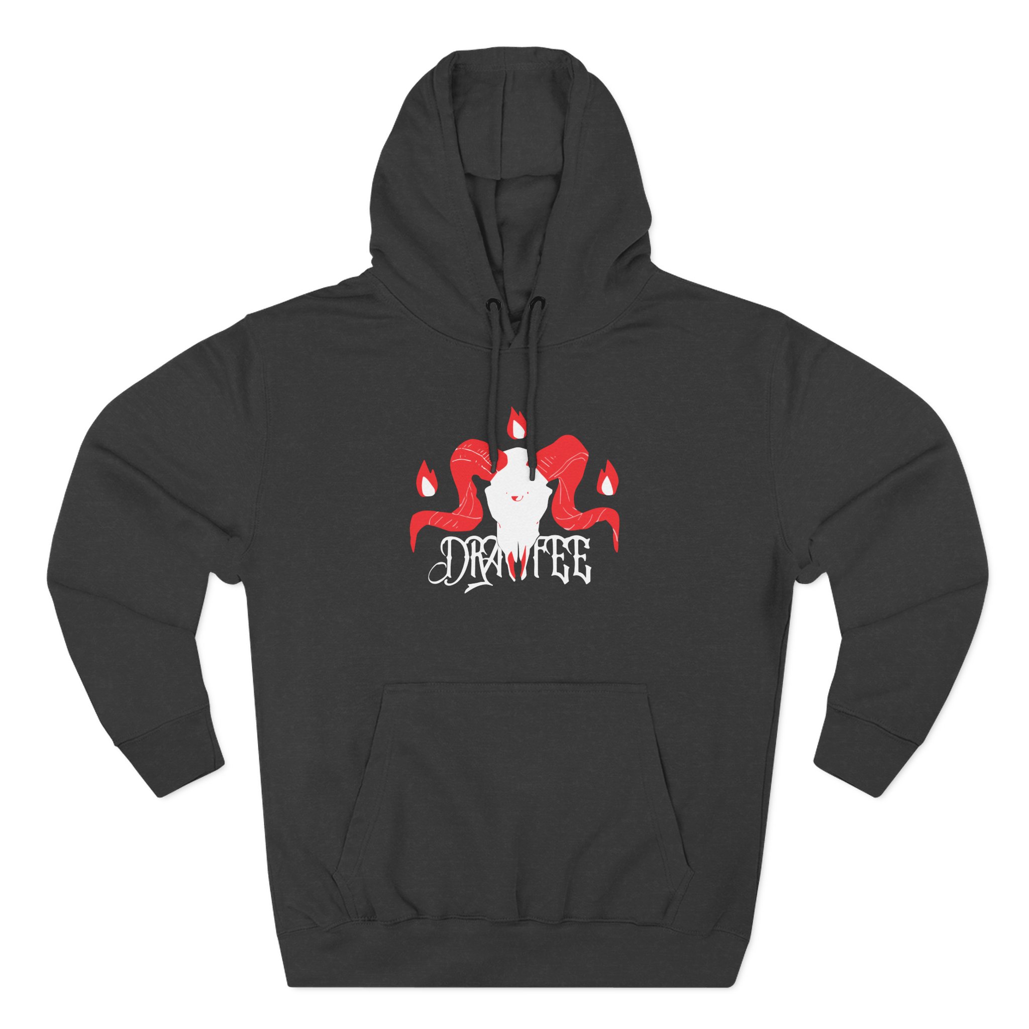 Drawfee Metal Three-Panel Fleece Hoodie