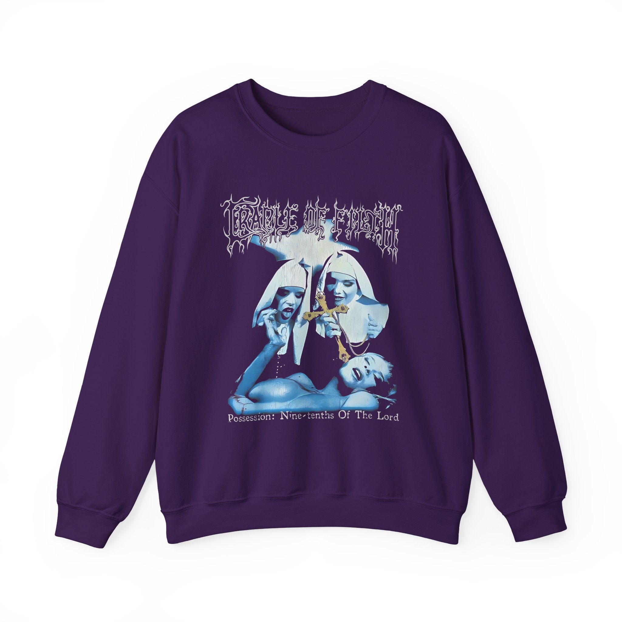 Cradle of Filth Decadence is a Virtue Unisex Heavy Blendâ„¢ Crewneck Sweatshirt