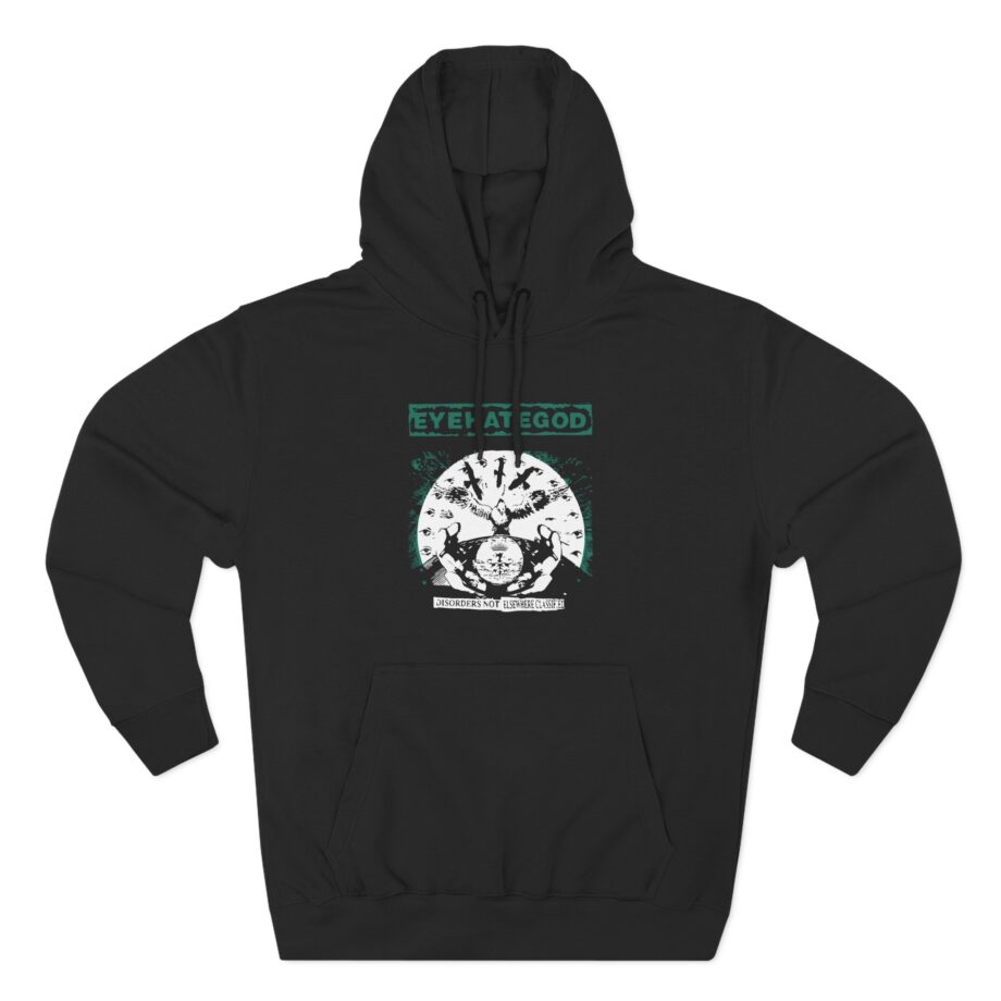 Eyehategod Disorders Not Elsewhere Classified Three-Panel Fleece Hoodie