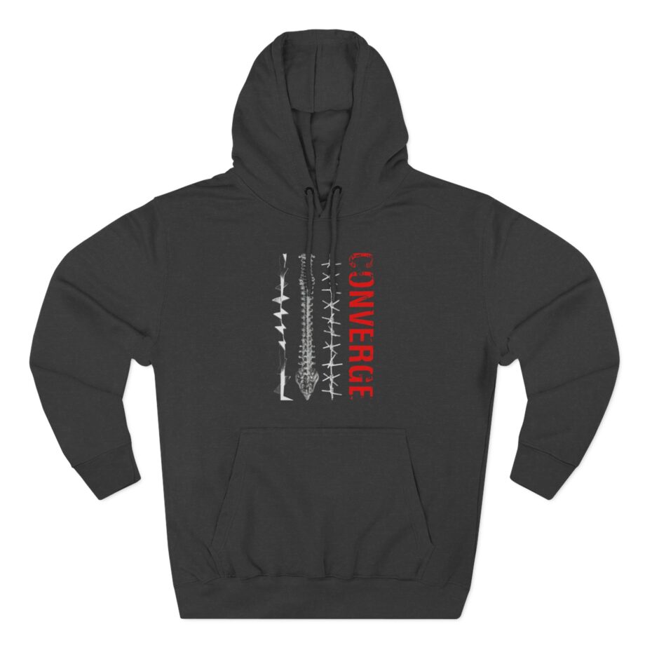 Converge Spine Three-Panel Fleece Hoodie