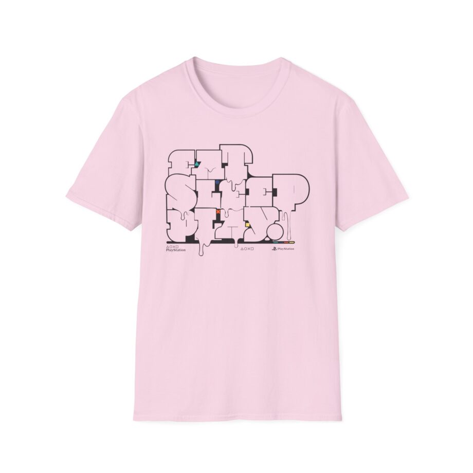 PlayStation Eat Sleep Play Unisex Softstyle T-Shirt