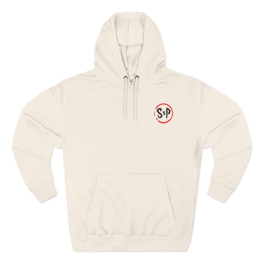 Simple Plan Circle Splat Three-Panel Fleece Hoodie