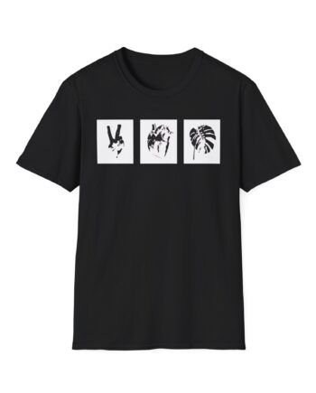 Mumbo Jumbo Peace, Love and Heavy Metal Unisex Softstyle T-Shirt