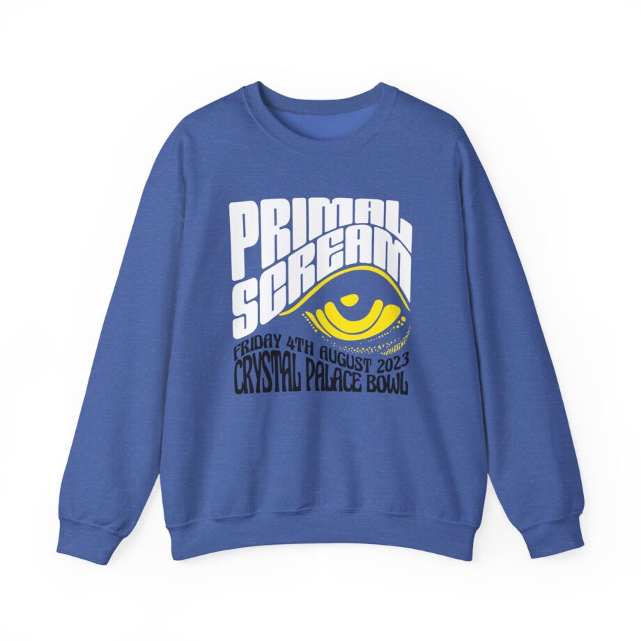 Primal Scream London Crystal Palace Bowl Unisex Heavy Blend™ Crewneck Sweatshirt