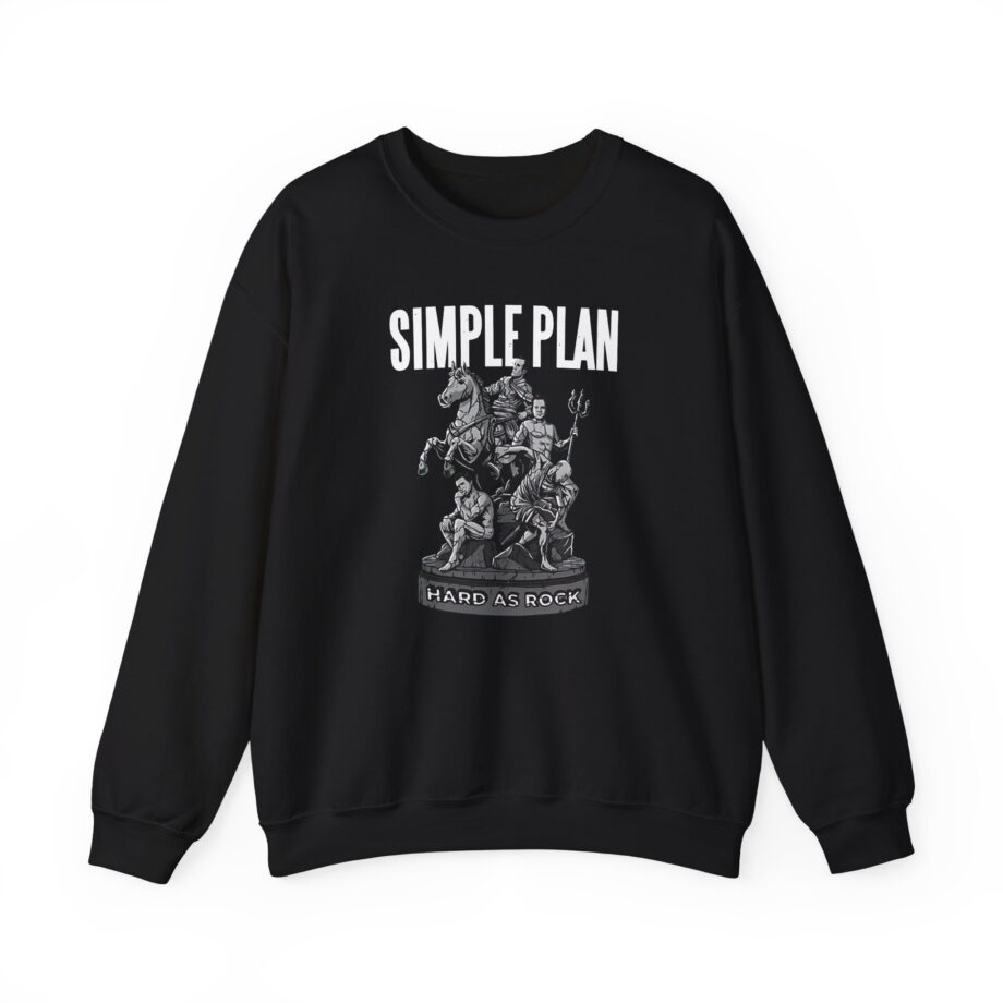 Simple Plan Hard as Rock Unisex Heavy Blend™ Crewneck Sweatshirt
