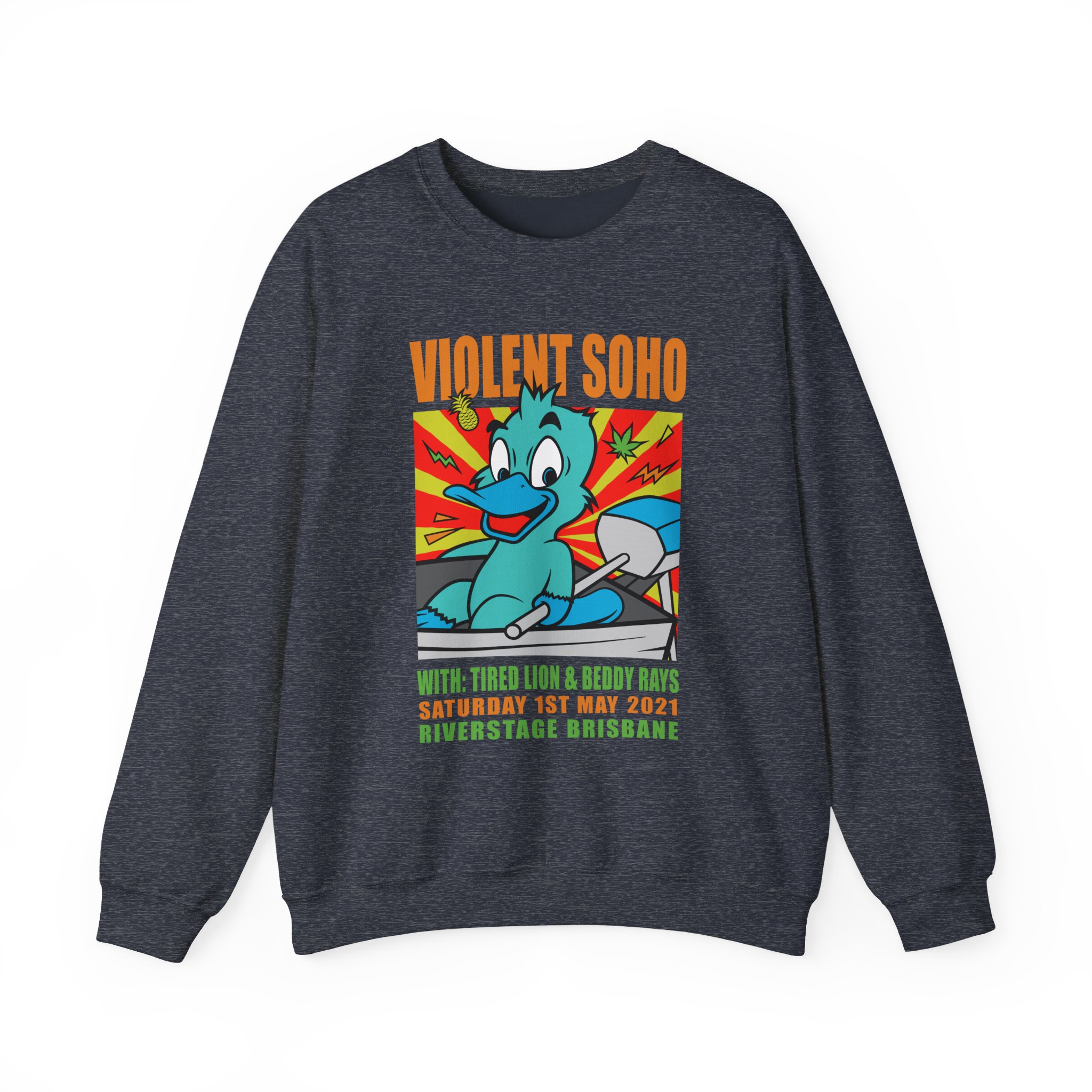 Violent Soho  Event Poster Unisex Heavy Blendâ„¢ Crewneck Sweatshirt