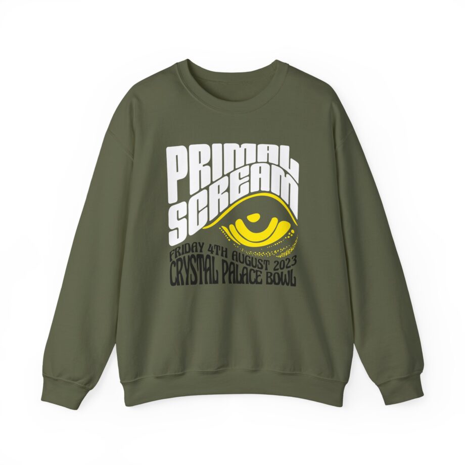 Primal Scream London Crystal Palace Bowl Unisex Heavy Blend™ Crewneck Sweatshirt