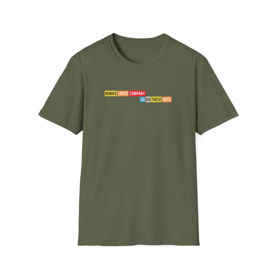 Smartless Genius Loves These Guys Unisex Softstyle T-Shirt