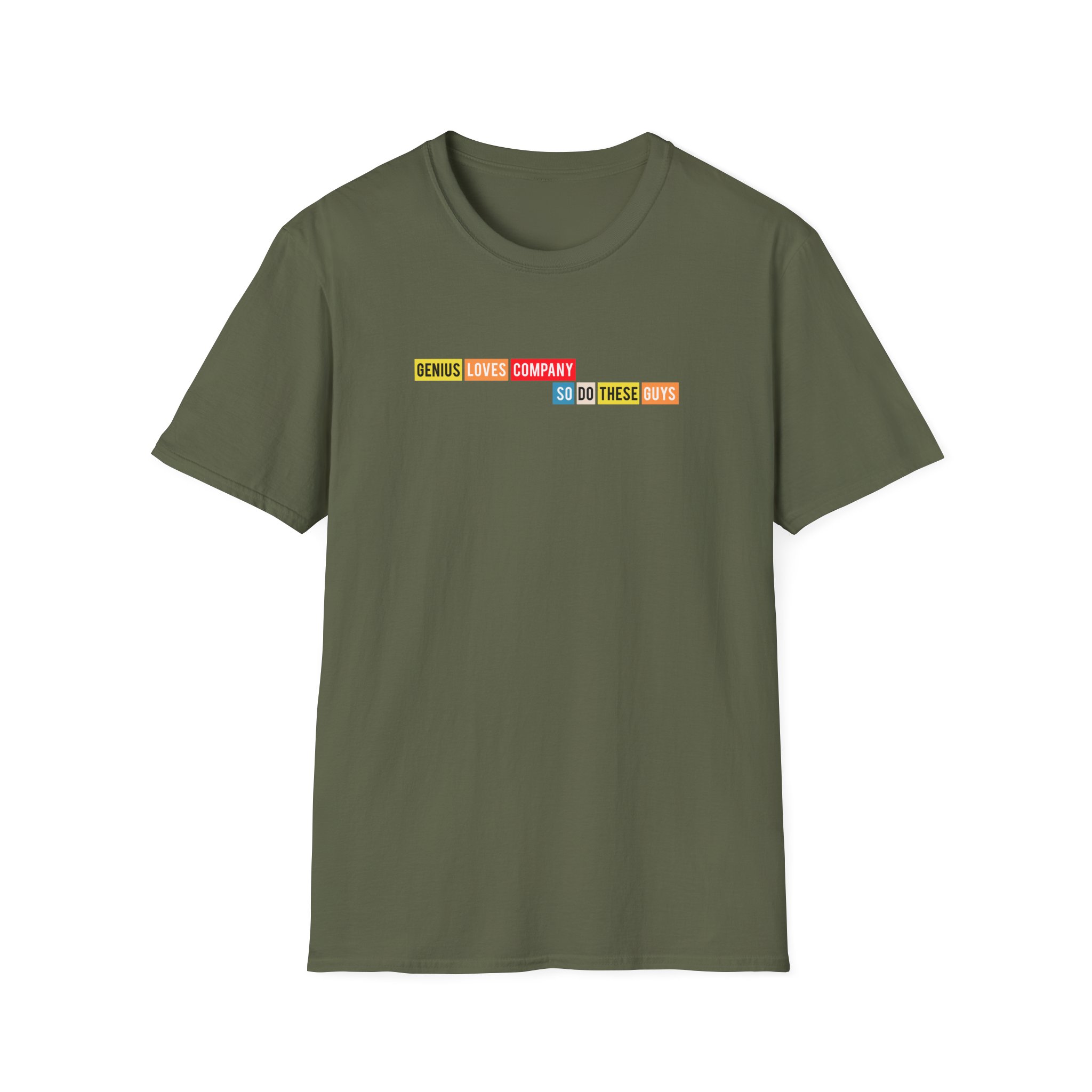 Smartless Genius Loves These Guys Unisex Softstyle T-Shirt