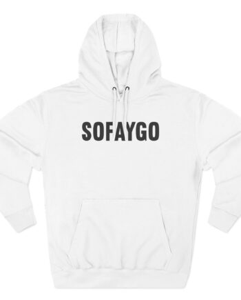 Sofaygo Three-Panel Fleece Hoodie