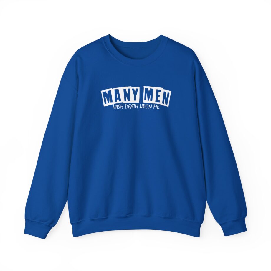 G-unit 50 Cent Many Men Wish Death Upon Me Unisex Heavy Blend™ Crewneck Sweatshirt