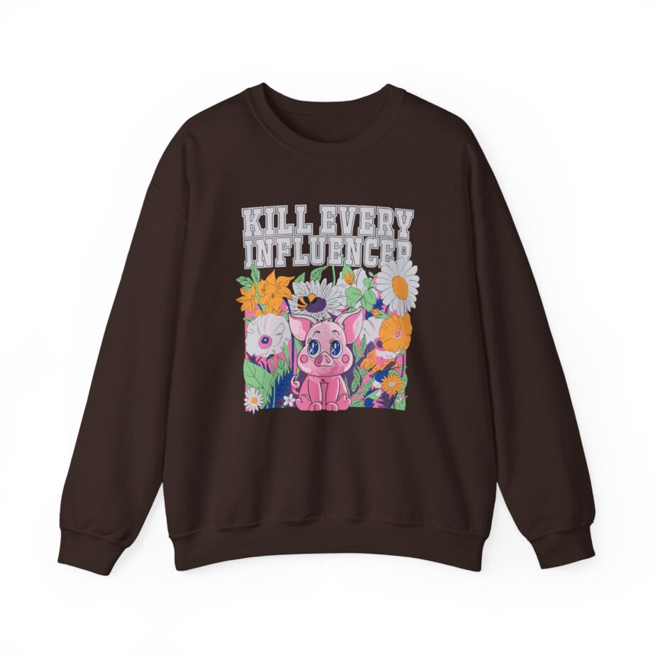 Meatcanyon Kill Every Iuencers Unisex Heavy Blend™ Crewneck Sweatshirt