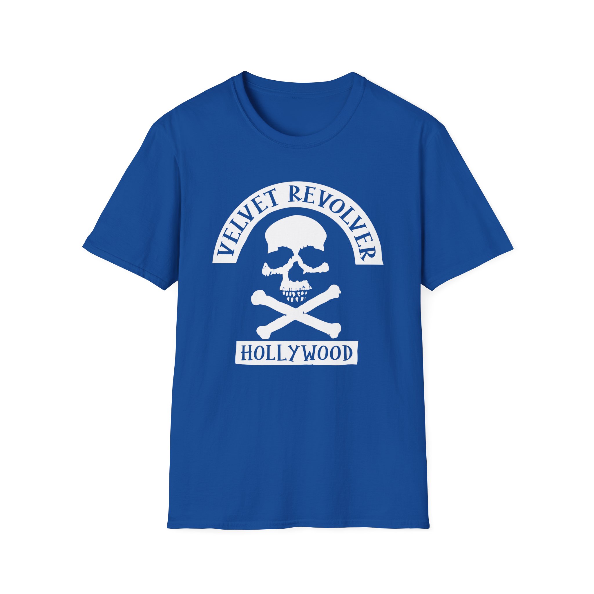Velvet Revolver Skull Hollywood Unisex Softstyle T-Shirt