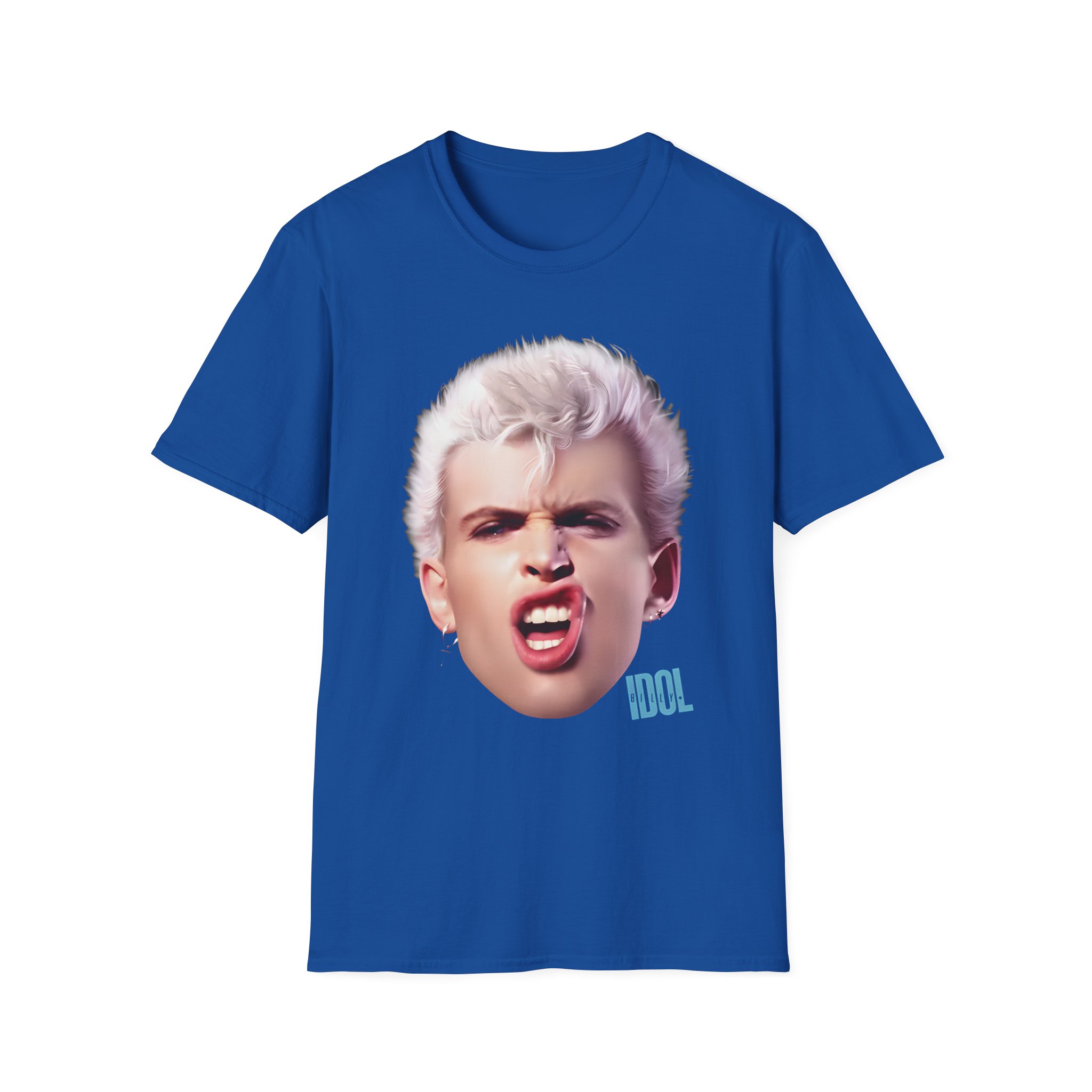 Billy Idol Billy Smirk Unisex Softstyle T-Shirt