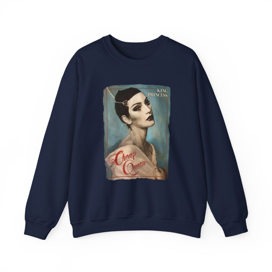 King Princess Cheap Queen Unisex Heavy Blend™ Crewneck Sweatshirt