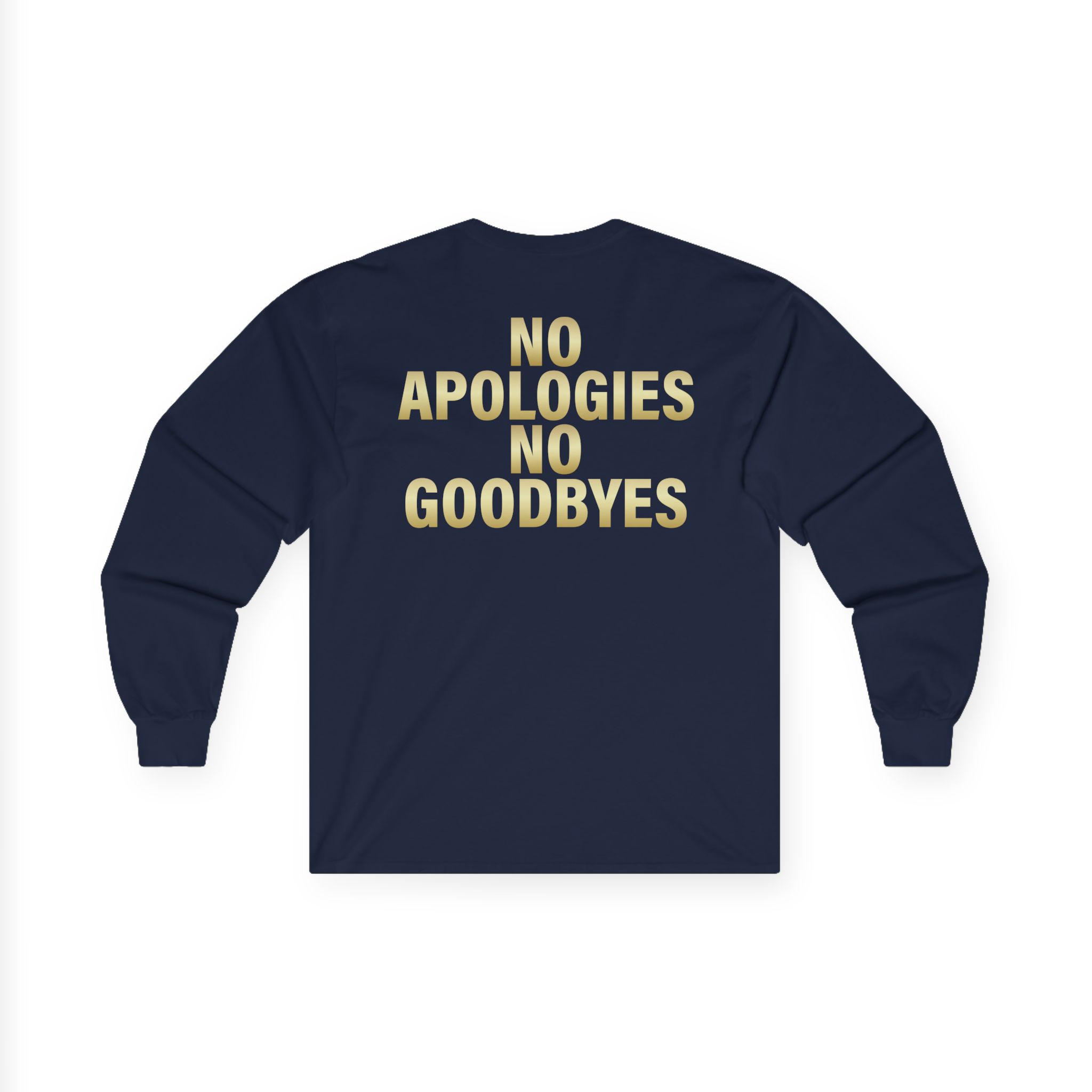 Spite No Apologies Foil Unisex Ultra Cotton Long Sleeve Tee