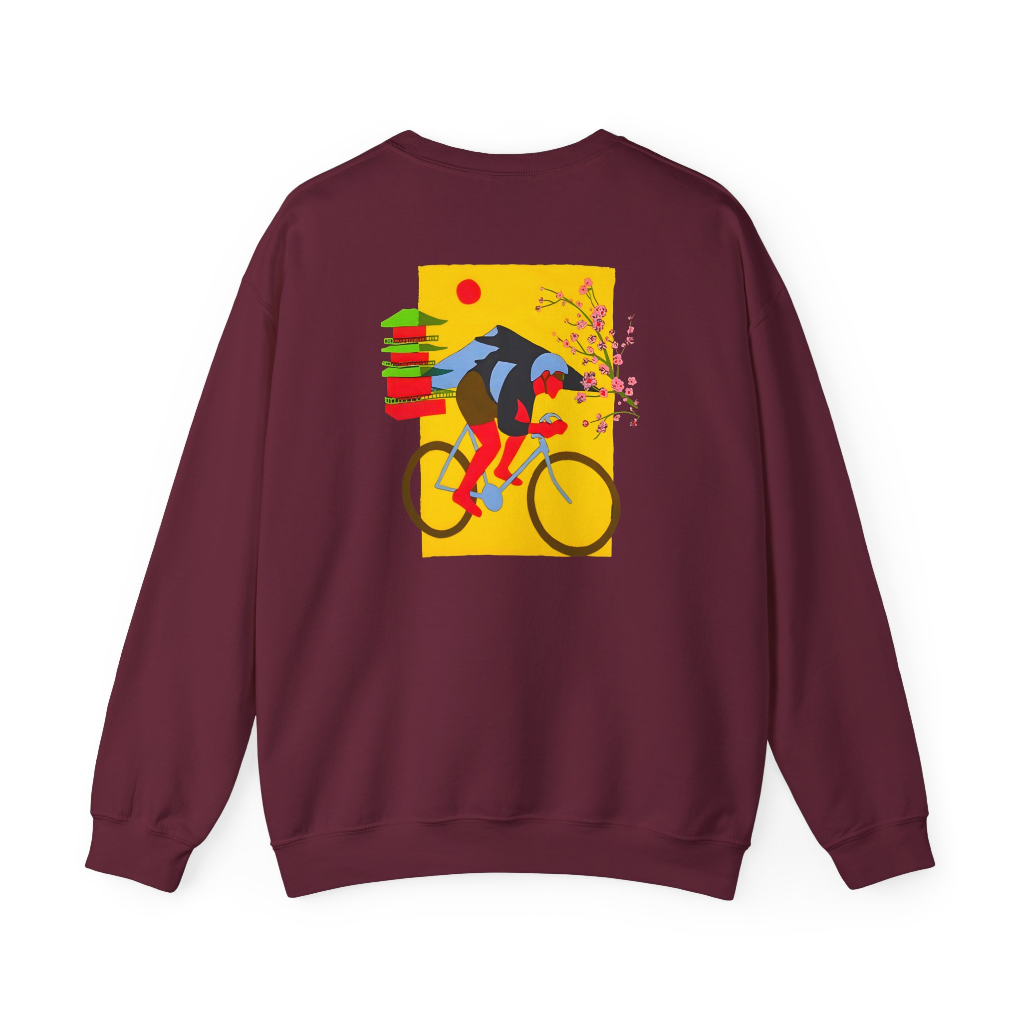Cdawgva Cycle Unisex Heavy Blendâ„¢ Crewneck Sweatshirt