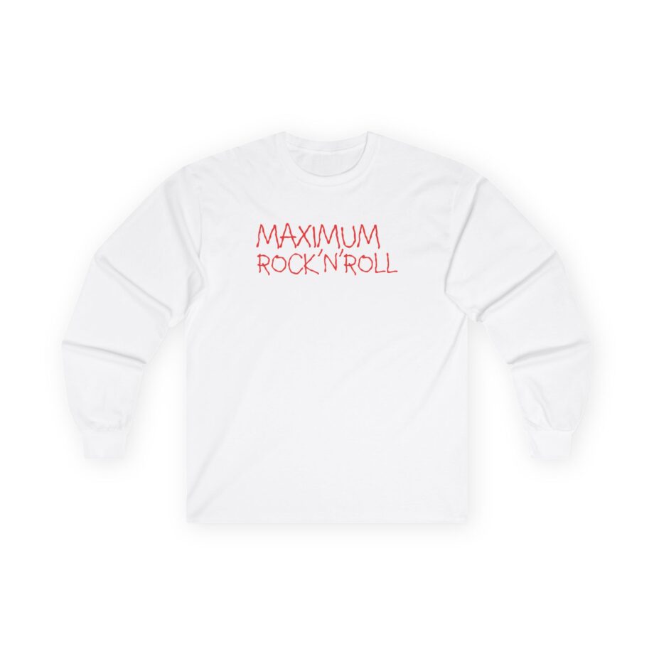 Primal Scream Maximum Rock'n'roll Unisex Ultra Cotton Long Sleeve Tee