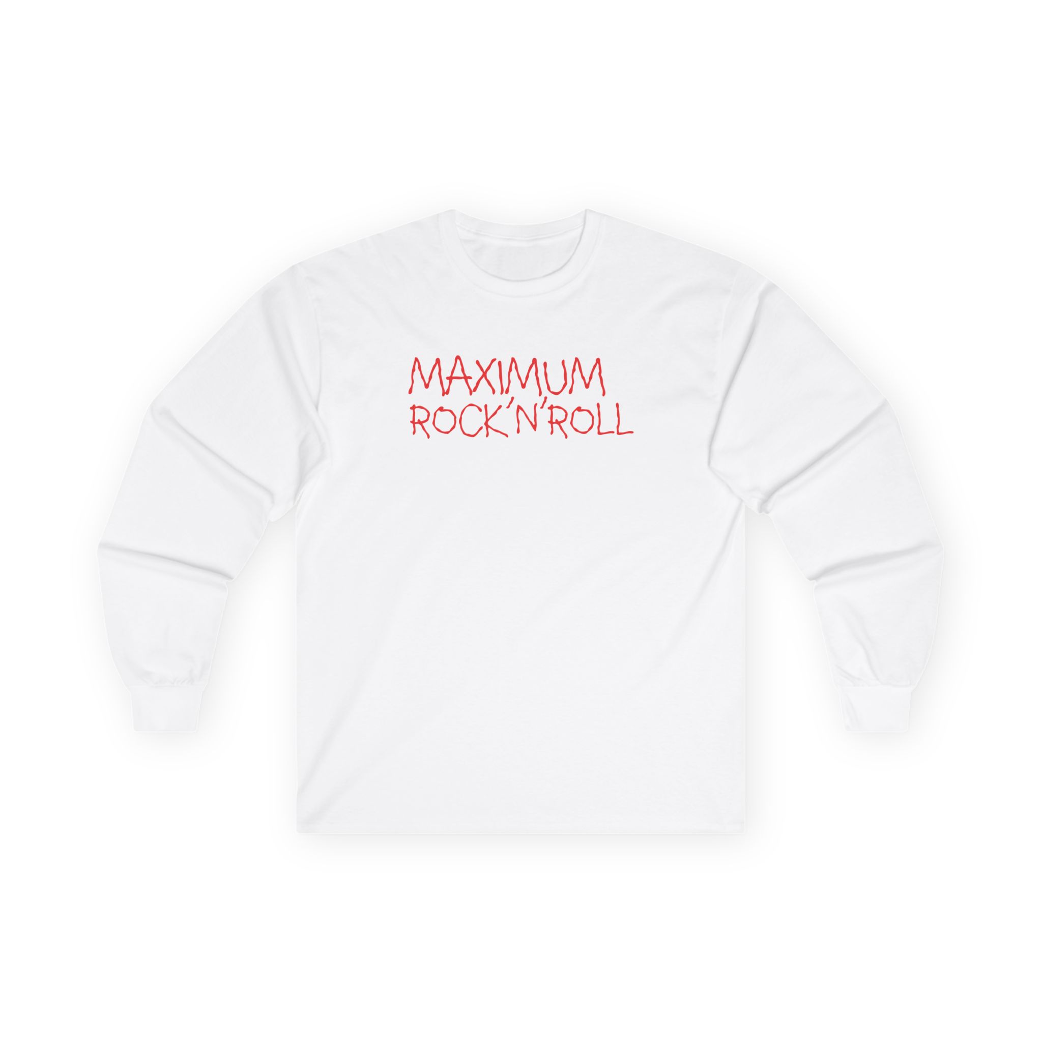 Primal Scream Maximum Rock'n'roll Unisex Ultra Cotton Long Sleeve Tee