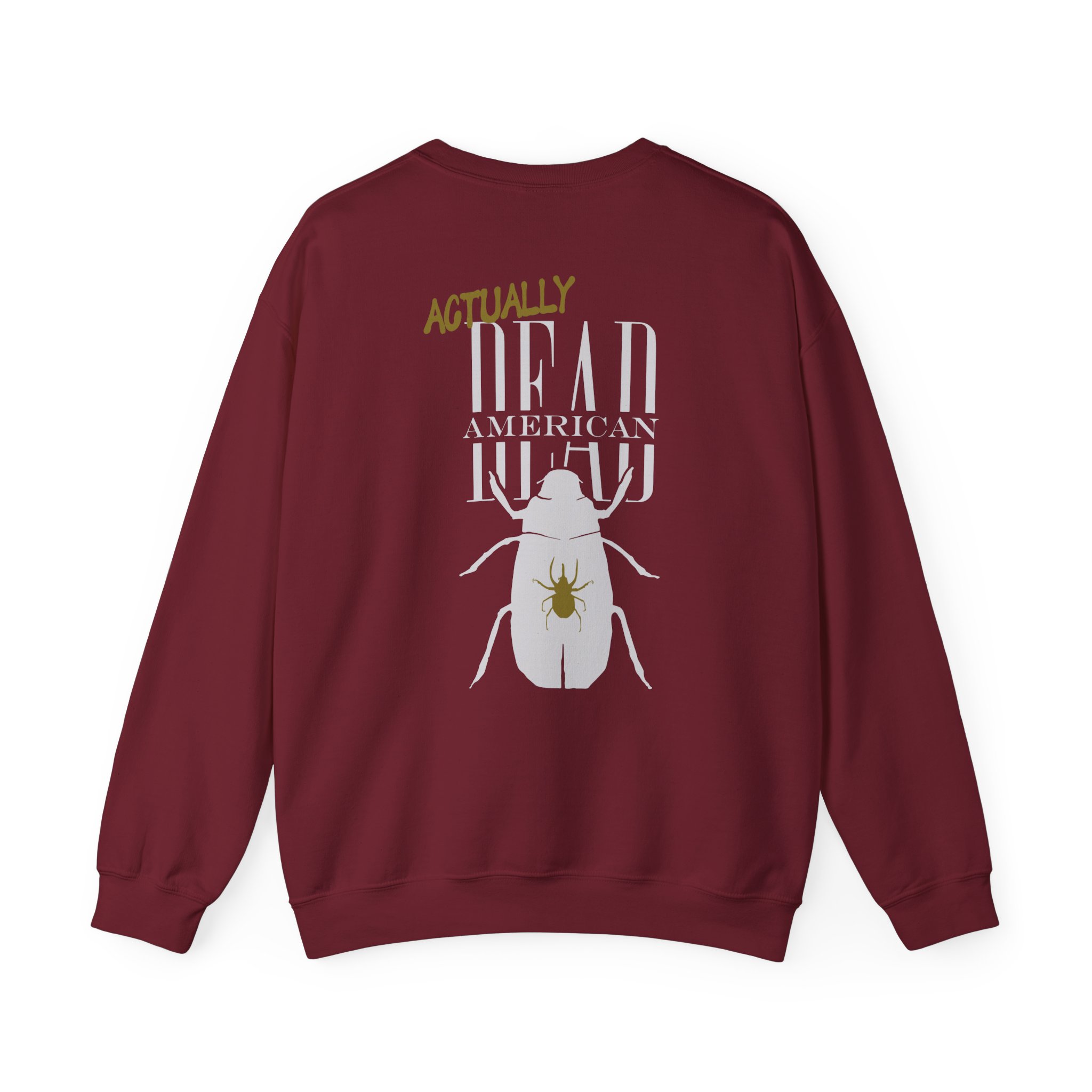 Saosin Dead American Not Saosin Unisex Heavy Blendâ„¢ Crewneck Sweatshirt