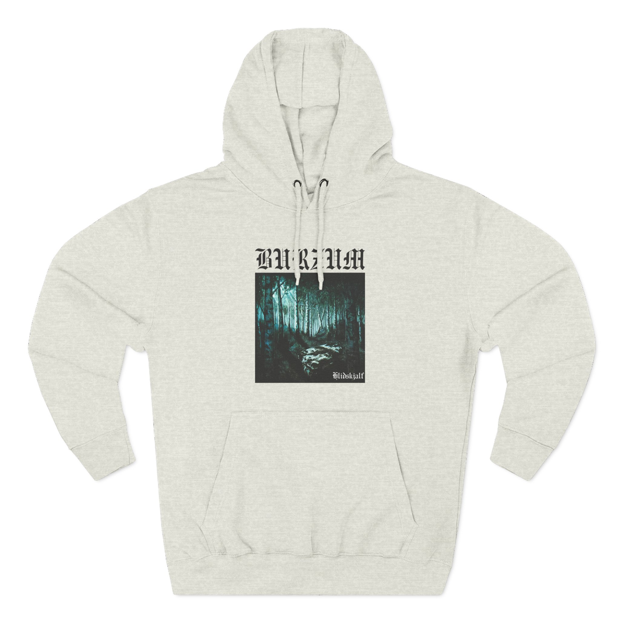 Burzum Hlidskjalf Three-Panel Fleece Hoodie
