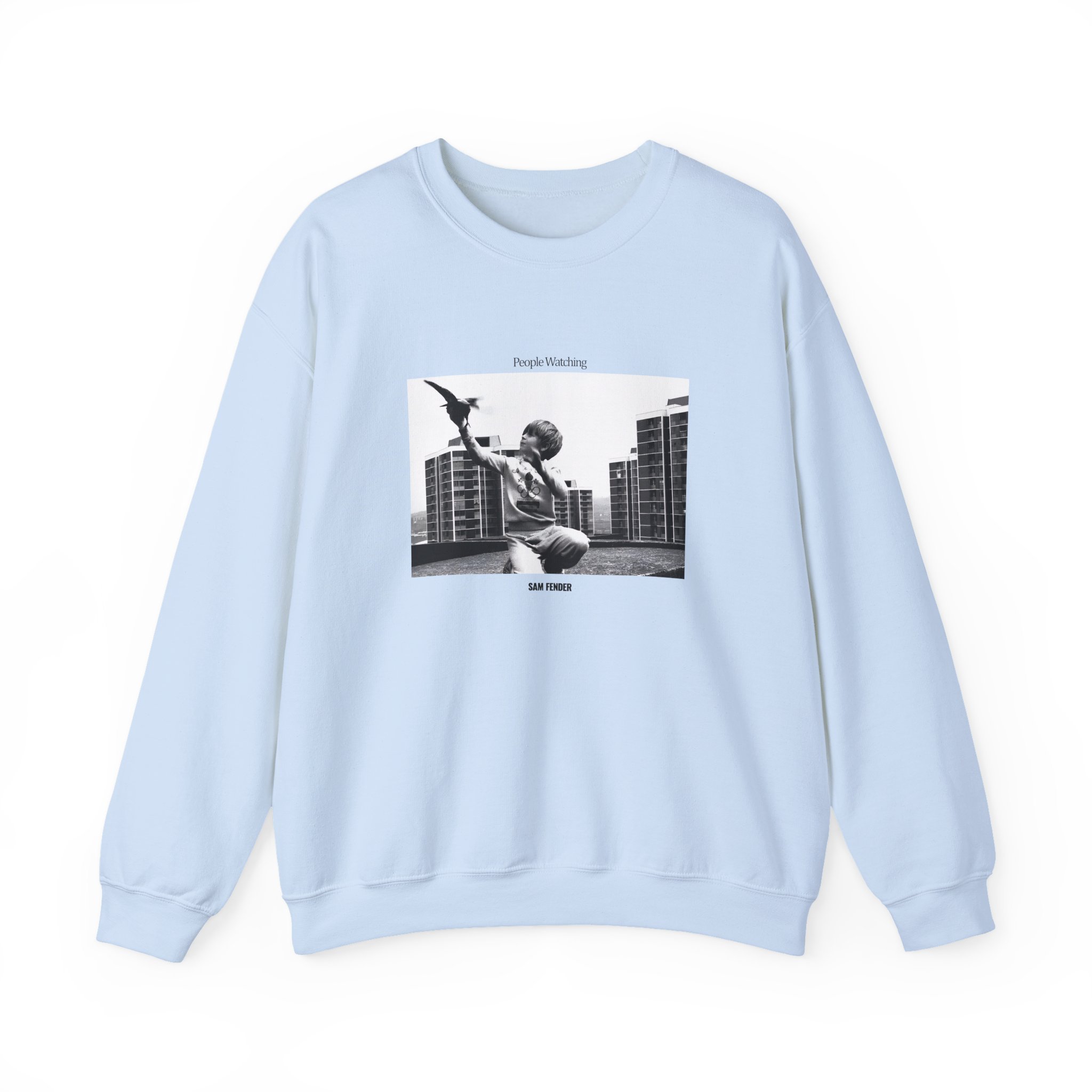 Sam Fender People Watching Unisex Heavy Blendâ„¢ Crewneck Sweatshirt