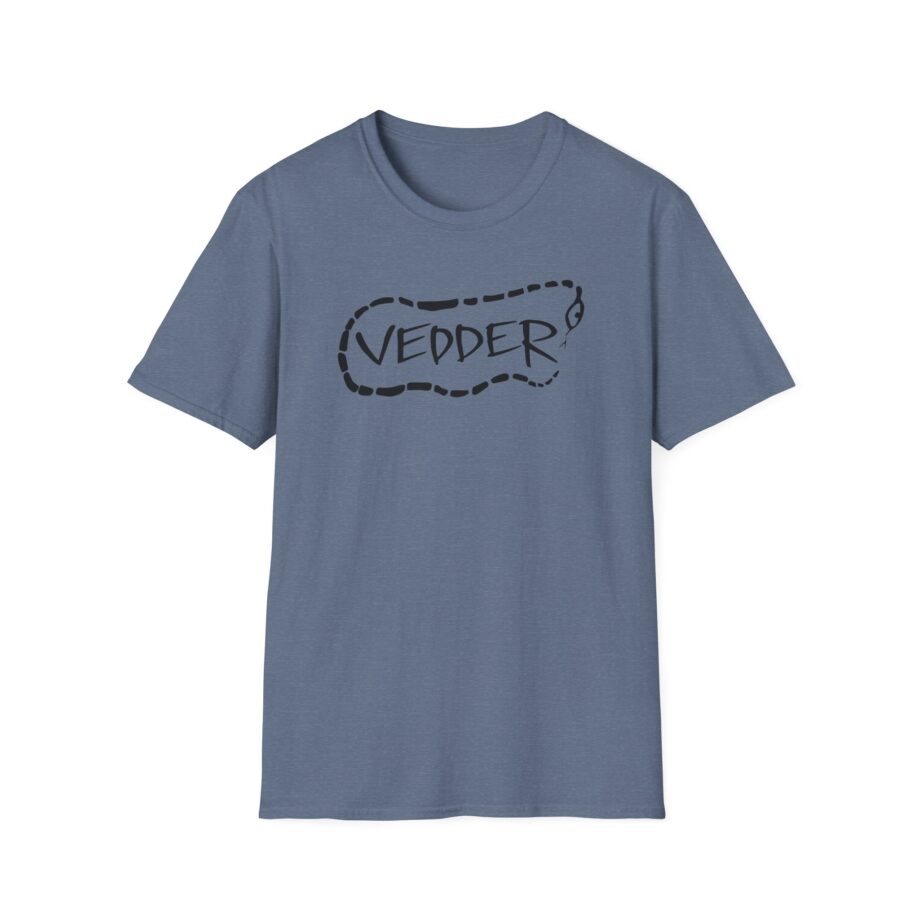 Eddie Vedder Stencil Snake Unisex Softstyle T-Shirt