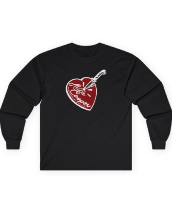 Alice Cooper Stab Heart Unisex Ultra Cotton Long Sleeve Tee