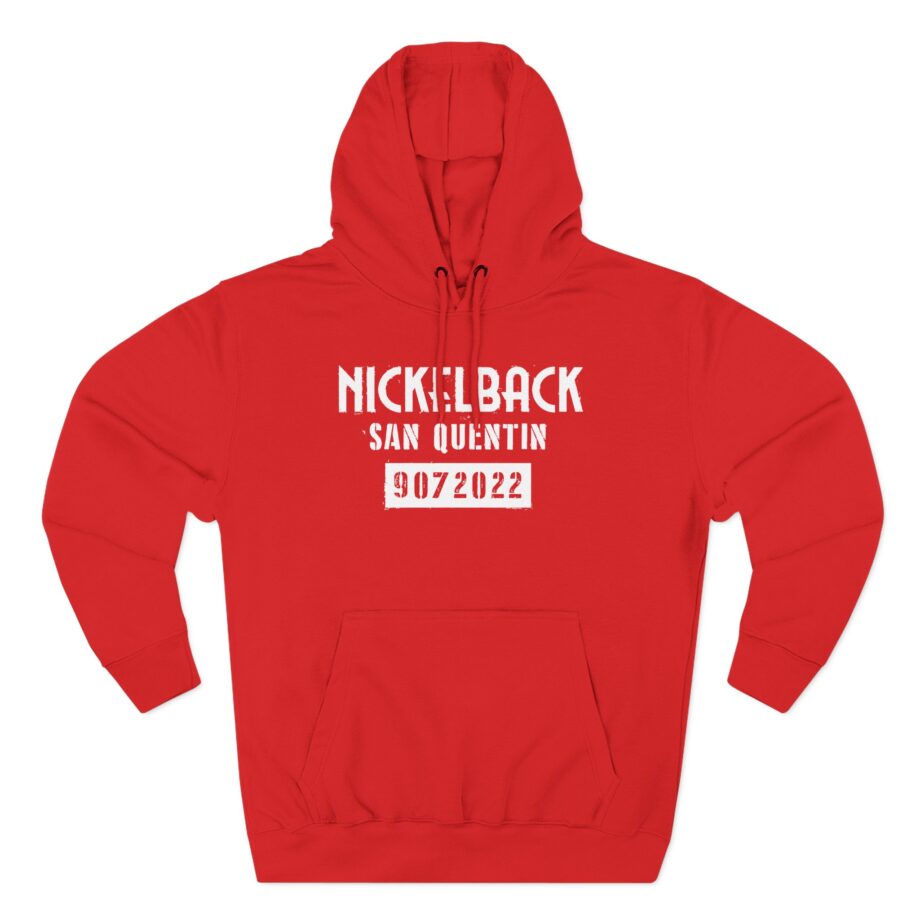 Nickelback San Quentin Three-Panel Fleece Hoodie