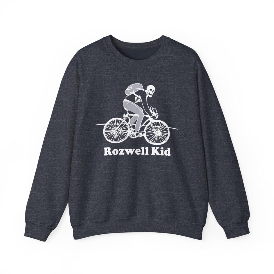 Rozwell Kid Bicycle Skeleton Unisex Heavy Blend™ Crewneck Sweatshirt