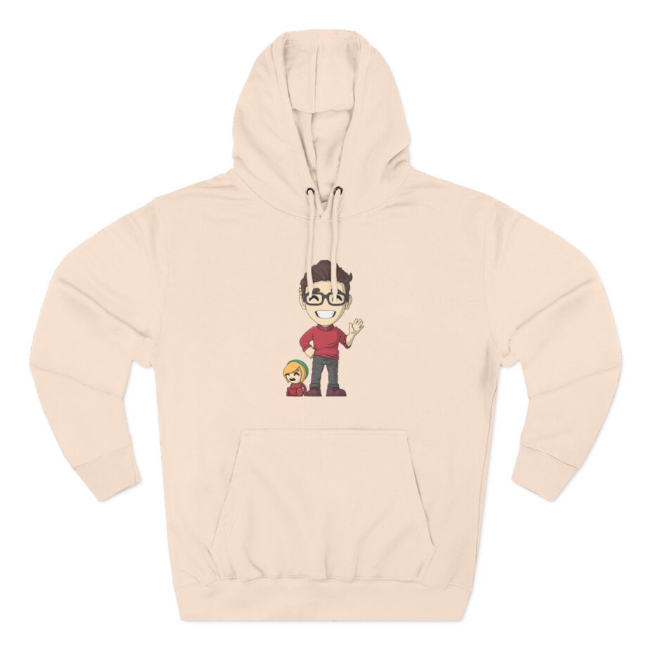 SmallAnt Three-Panel Fleece Hoodie