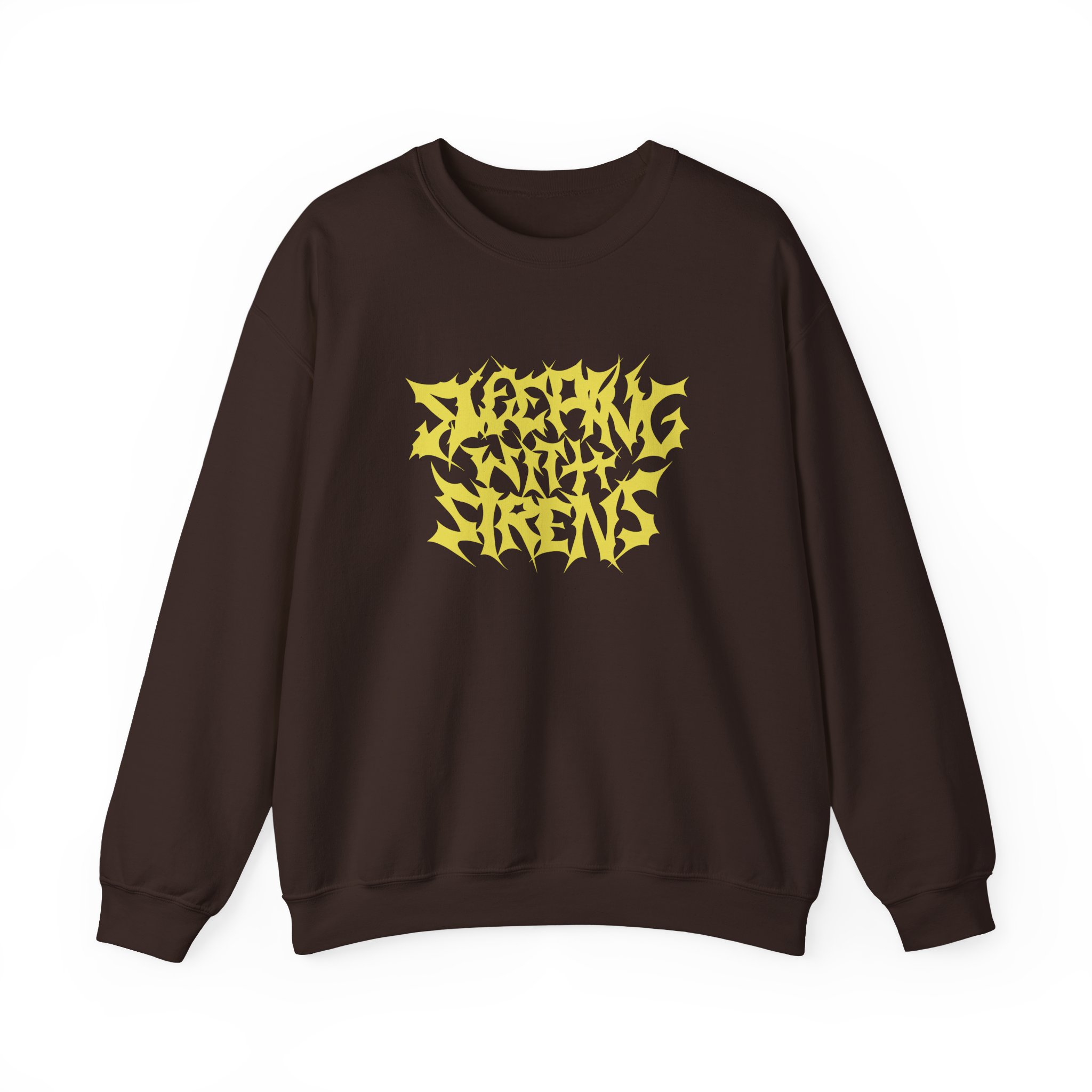 Sleeping With Sirens Metal Logo Unisex Heavy Blendâ„¢ Crewneck Sweatshirt