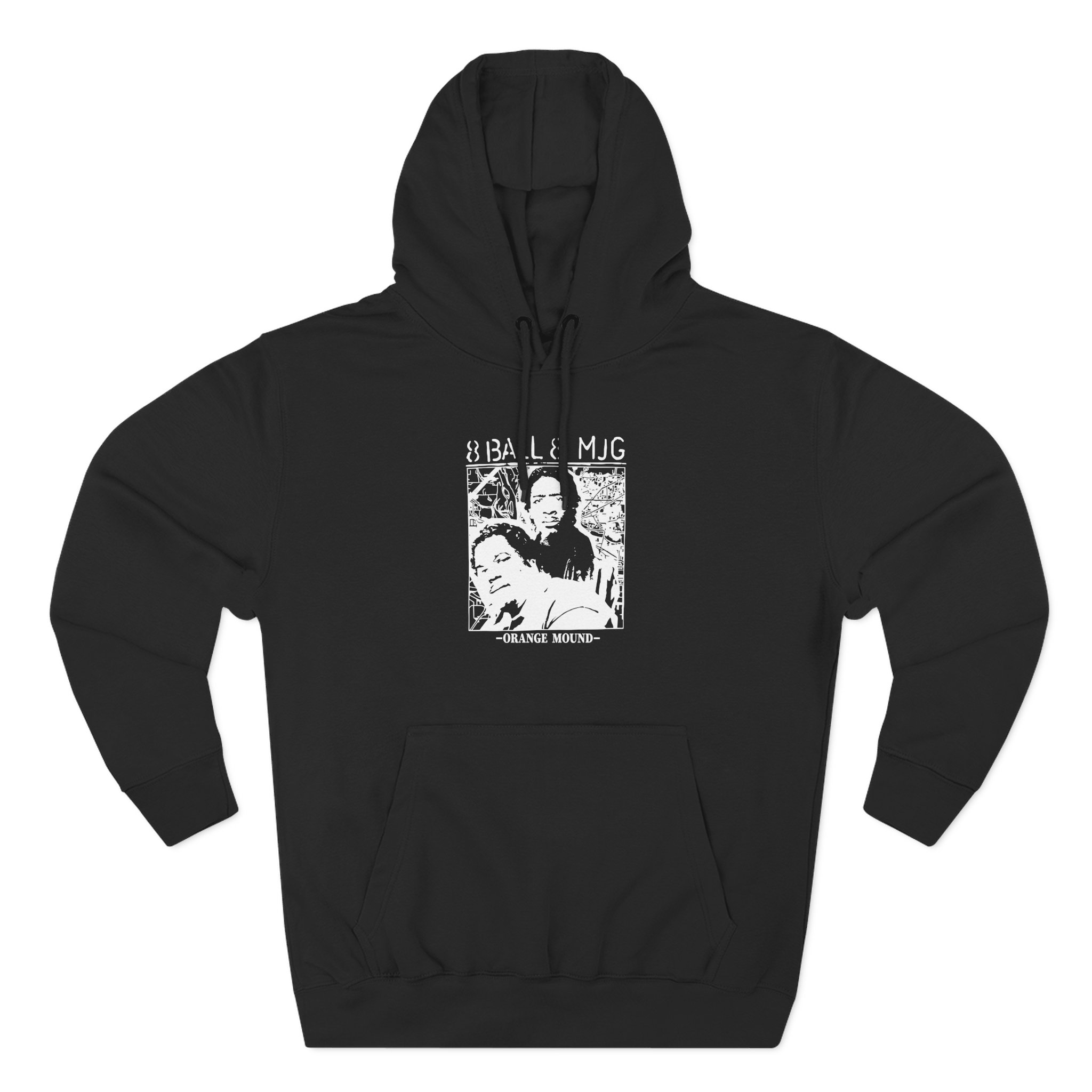 8ball & Mjg Three-Panel Fleece Hoodie