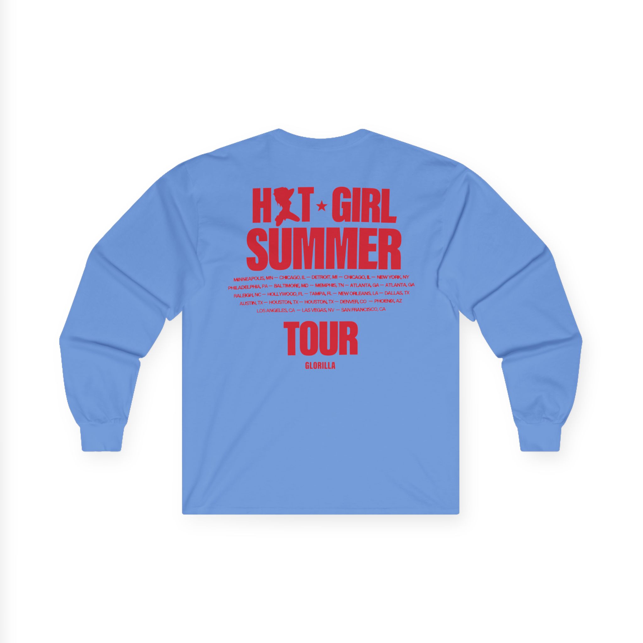 Glorilla Hot Girl Summer Tour Unisex Ultra Cotton Long Sleeve Tee