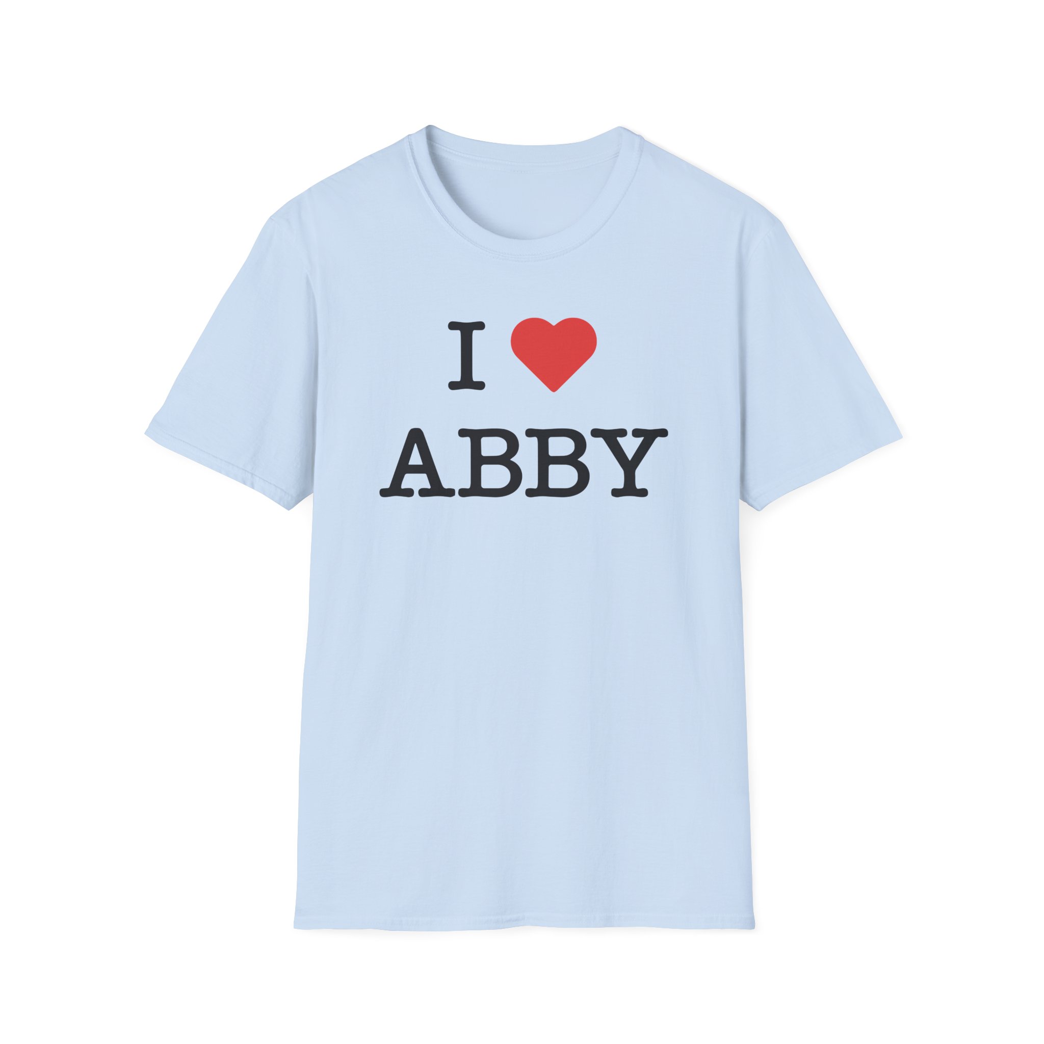 Jon Marianek I Love Abby Unisex Softstyle T-Shirt