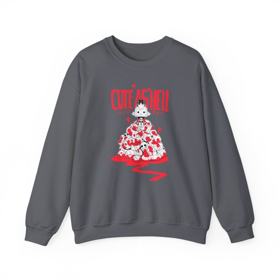 Cult of the Lamb Cute as Hell Unisex Heavy Blend™ Crewneck Sweatshirt