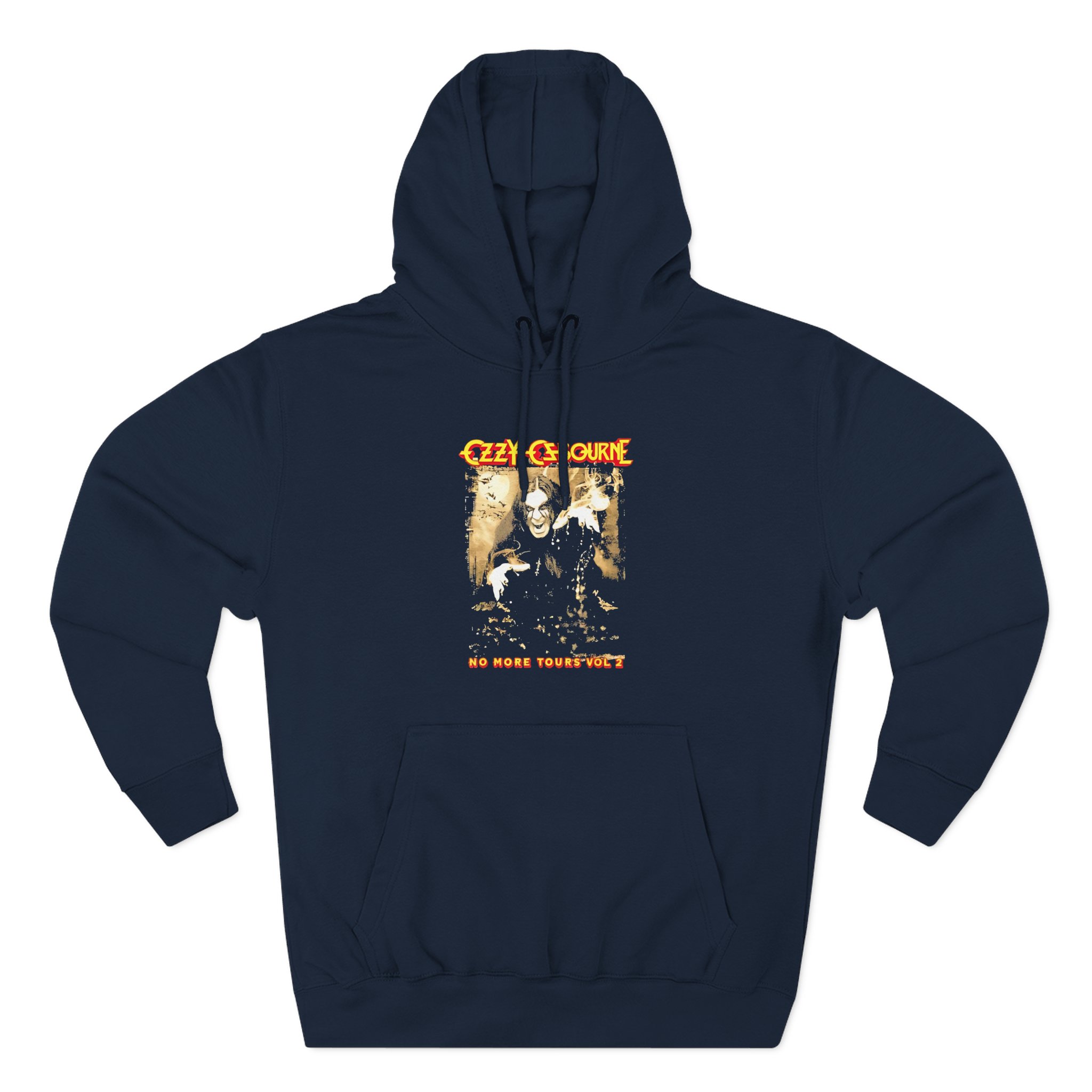 Ozzy Osbourne Rising With Tourback Three-Panel Fleece Hoodie