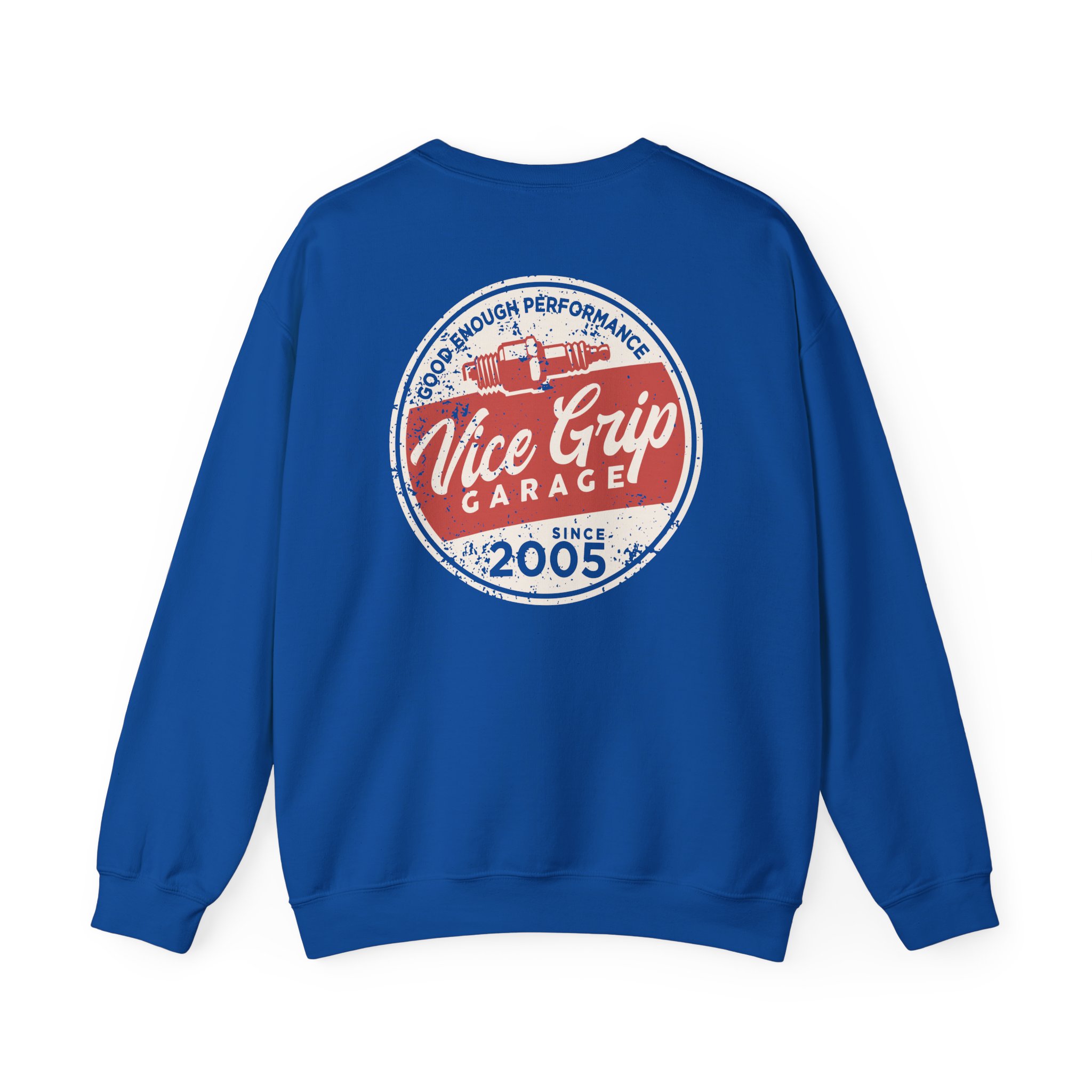 Vicegripgarage Good Enough Performance Redkap Unisex Heavy Blendâ„¢ Crewneck Sweatshirt