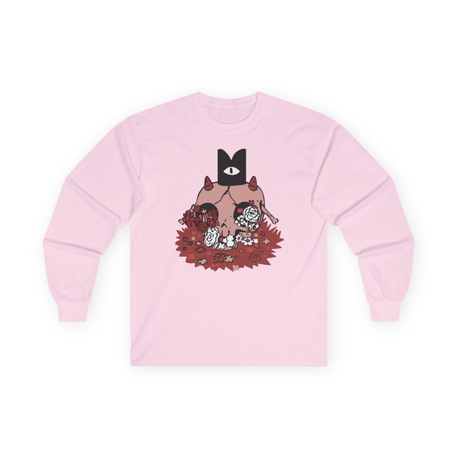 Cult of the Lamb Floral Skull Unisex Ultra Cotton Long Sleeve Tee