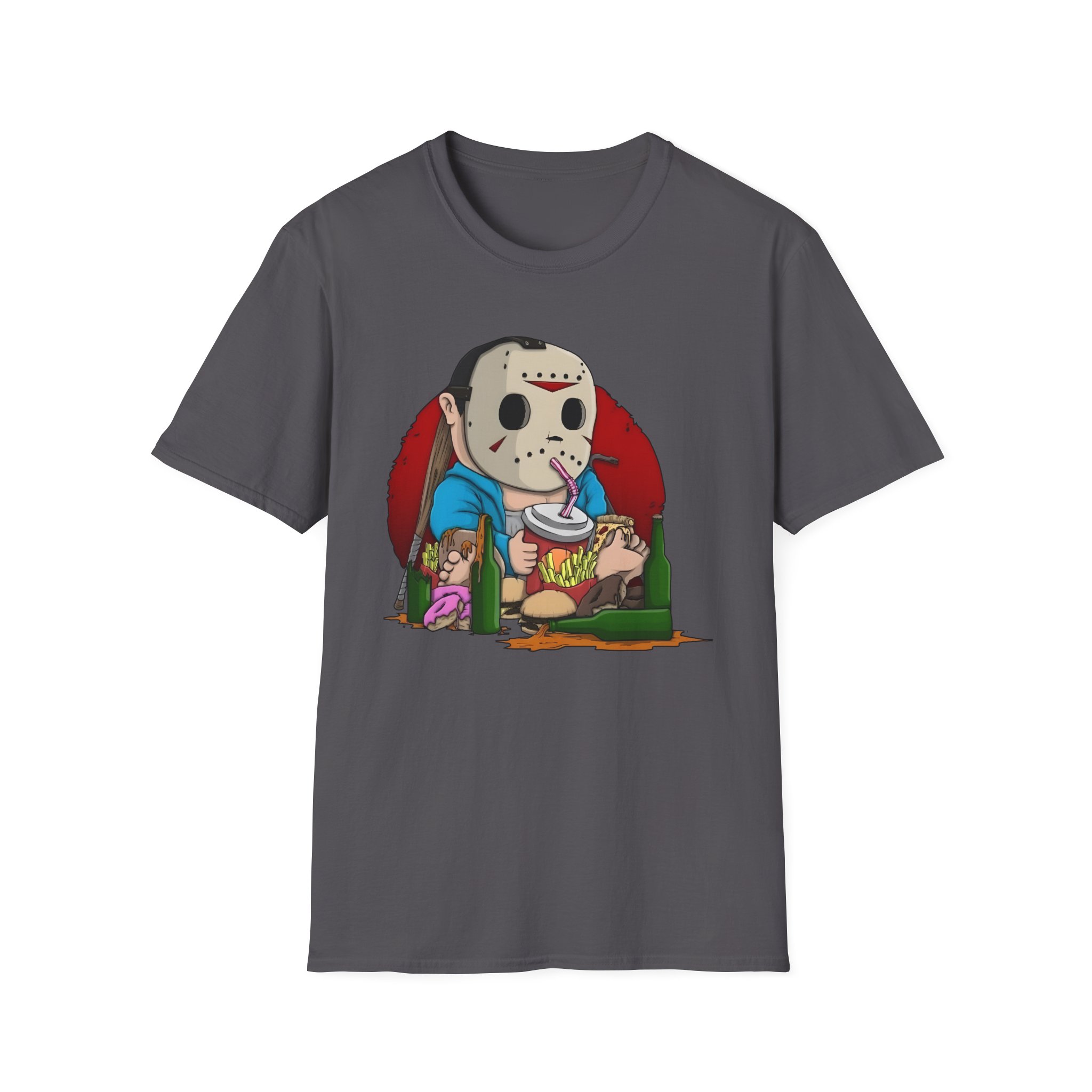 H2odelirious Cute Jason Voorhees Unisex Softstyle T-Shirt