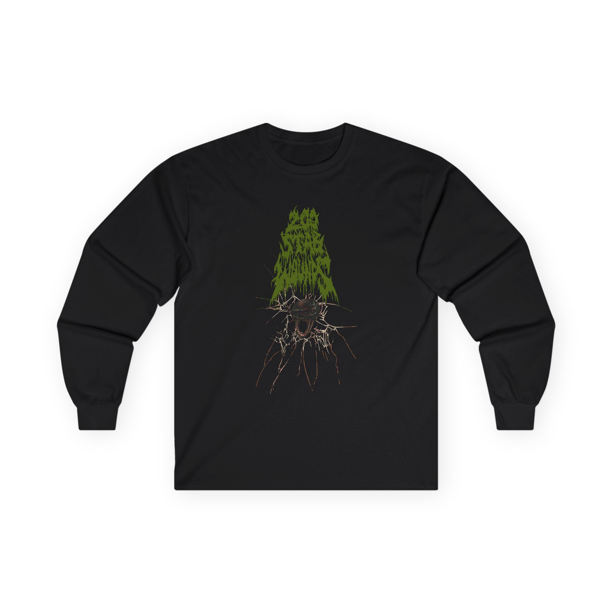 200 Stab Wounds Spider Skull Unisex Ultra Cotton Long Sleeve Tee