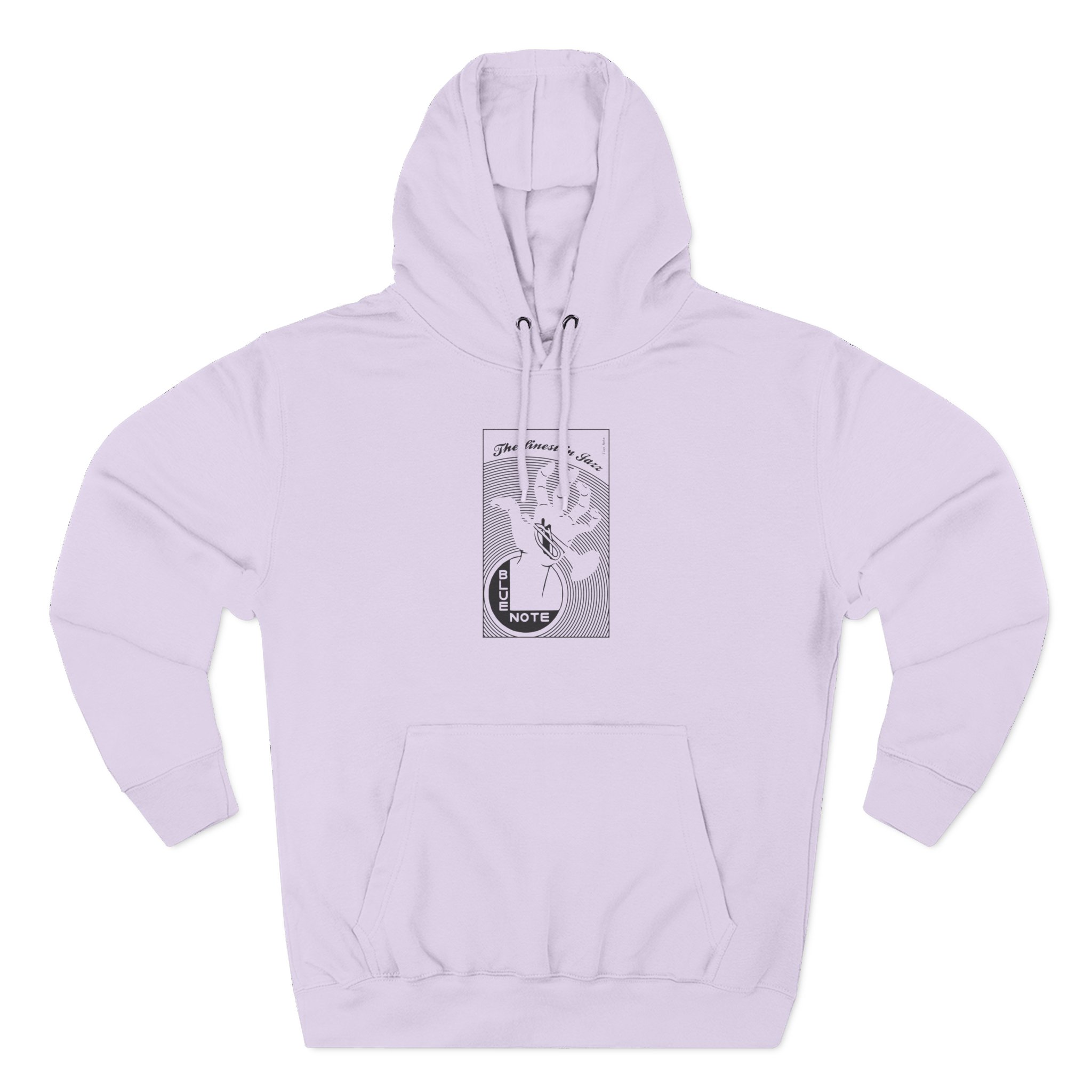 Blue Note Records Three-Panel Fleece Hoodie