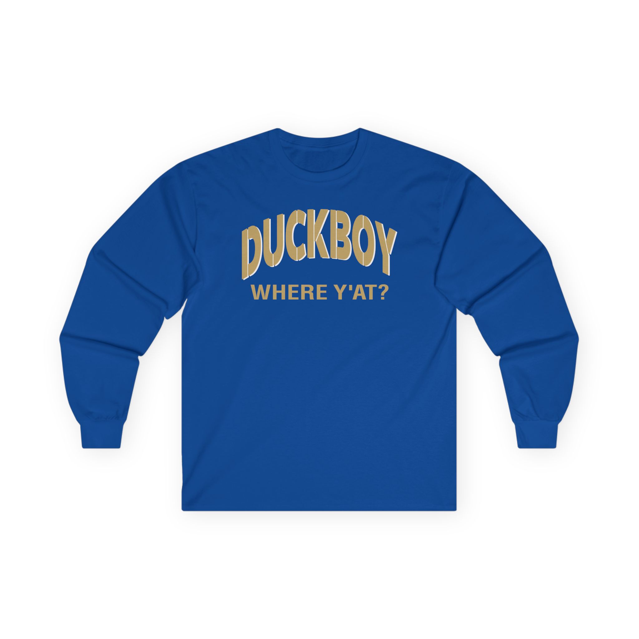 Duckboy Unisex Ultra Cotton Long Sleeve Tee