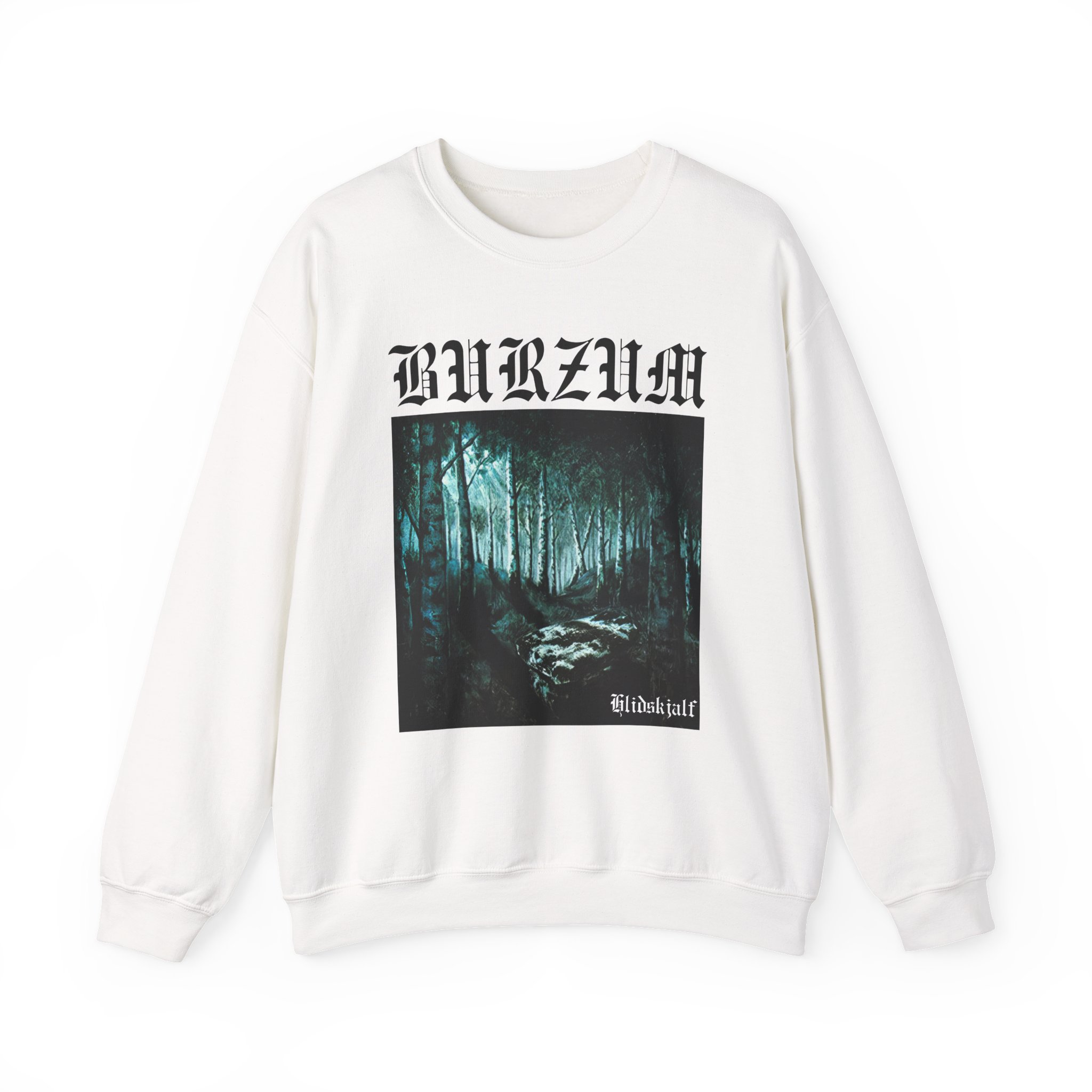 Burzum Hlidskjalf Unisex Heavy Blendâ„¢ Crewneck Sweatshirt