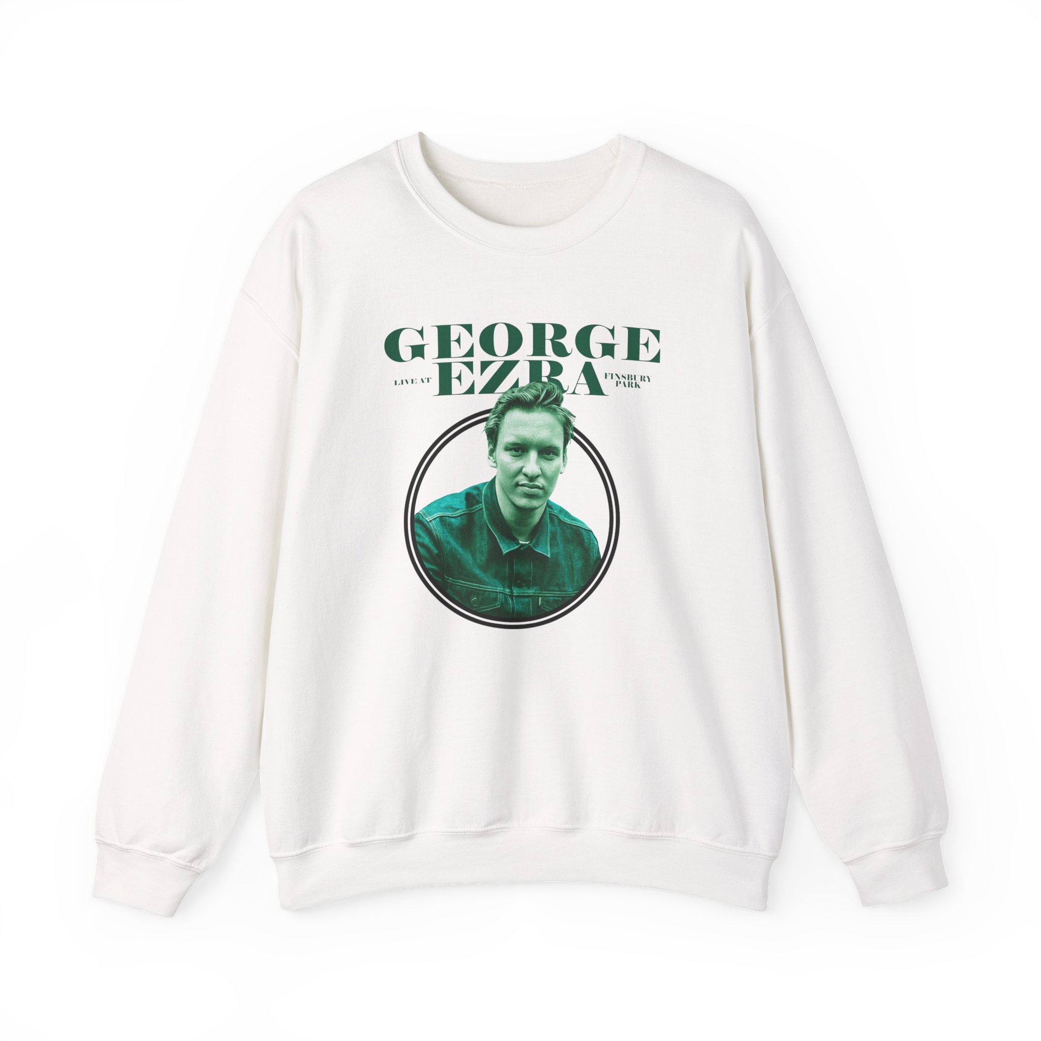 George Ezra Live at Finsbury Park Event Unisex Heavy Blendâ„¢ Crewneck Sweatshirt