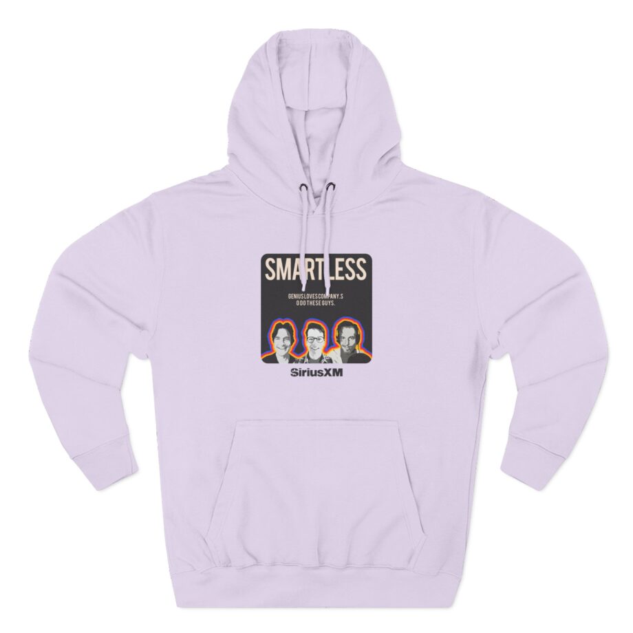 Smartless Genius Loves Company Logo Three-Panel Fleece Hoodie