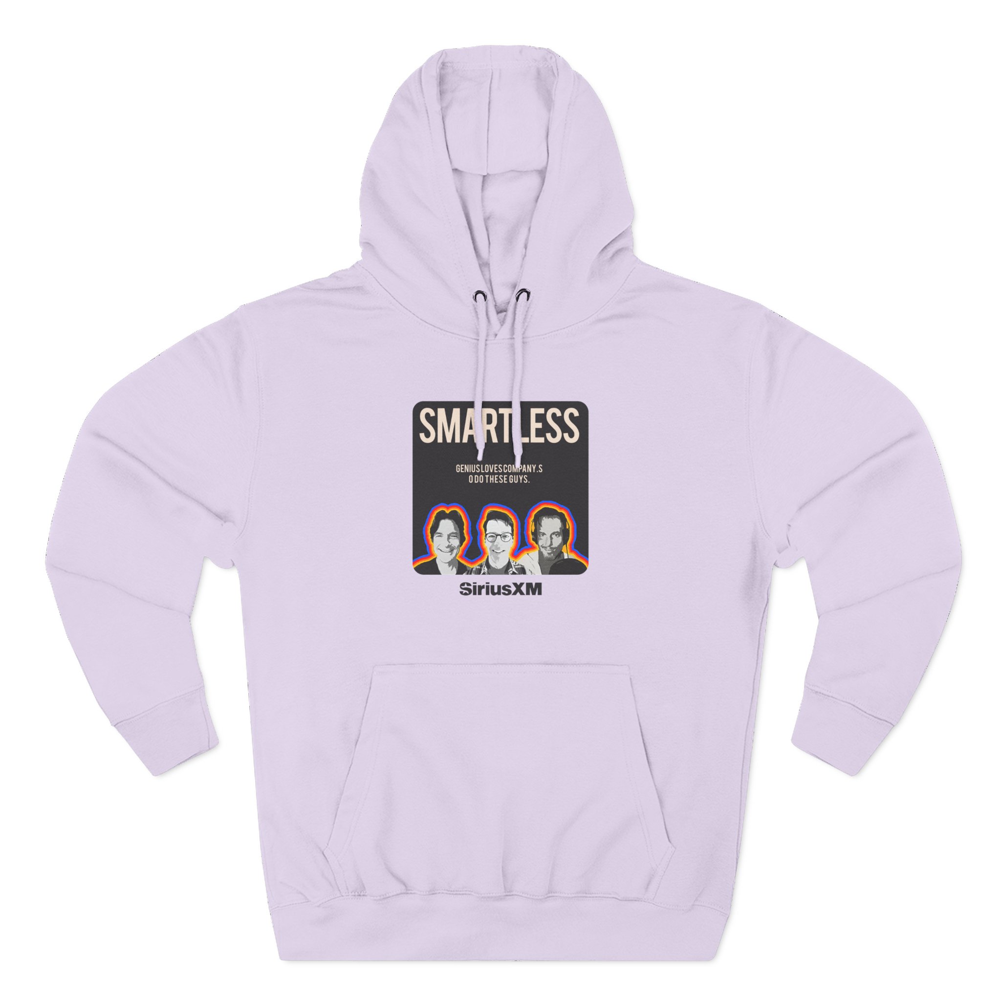 Smartless Genius Loves Company Logo Three-Panel Fleece Hoodie
